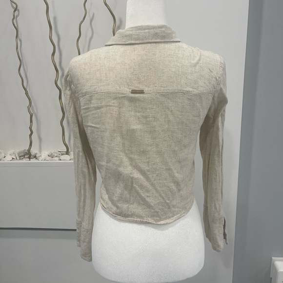 Missguided Beige Textured Fabric - Picture 3 of 9